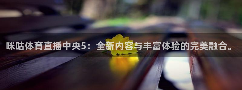 河豚体育直播：咪咕体育直播中央5：全新内容与丰富体验的完美融合。